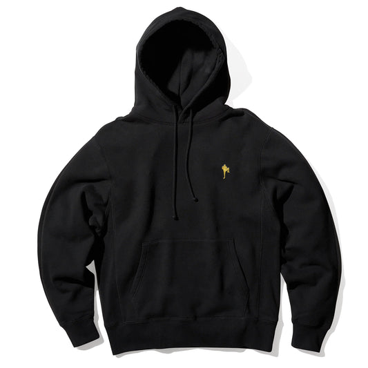"Leg" Logo Hoody • Black