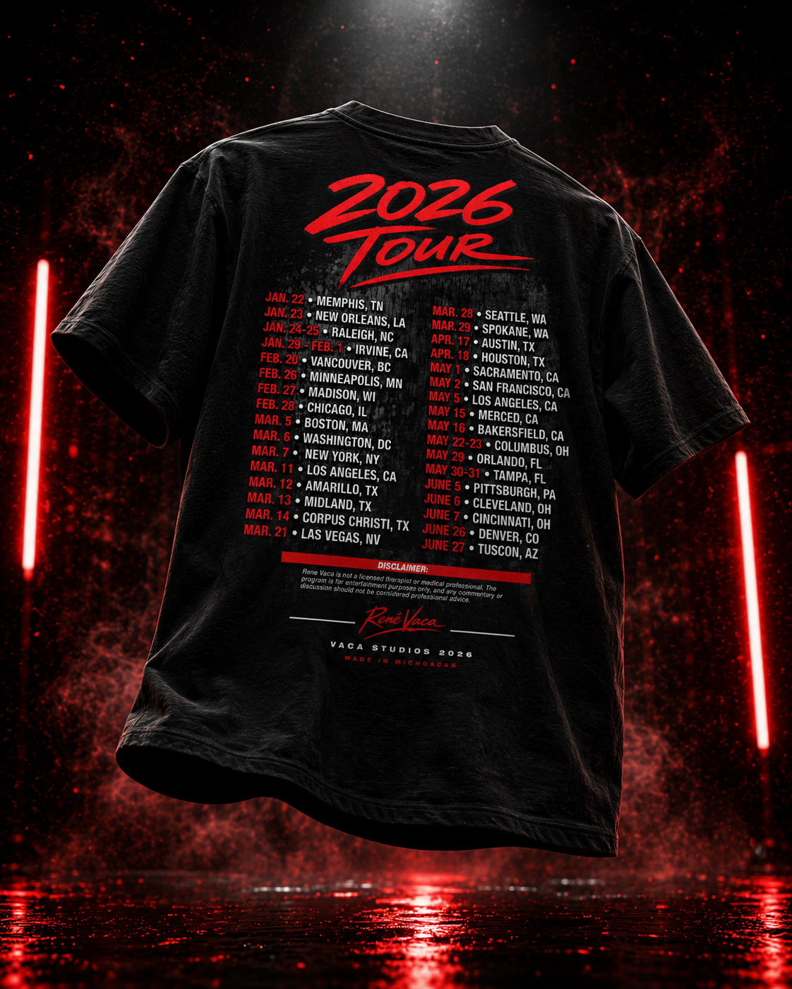 2026 Tour Shirt