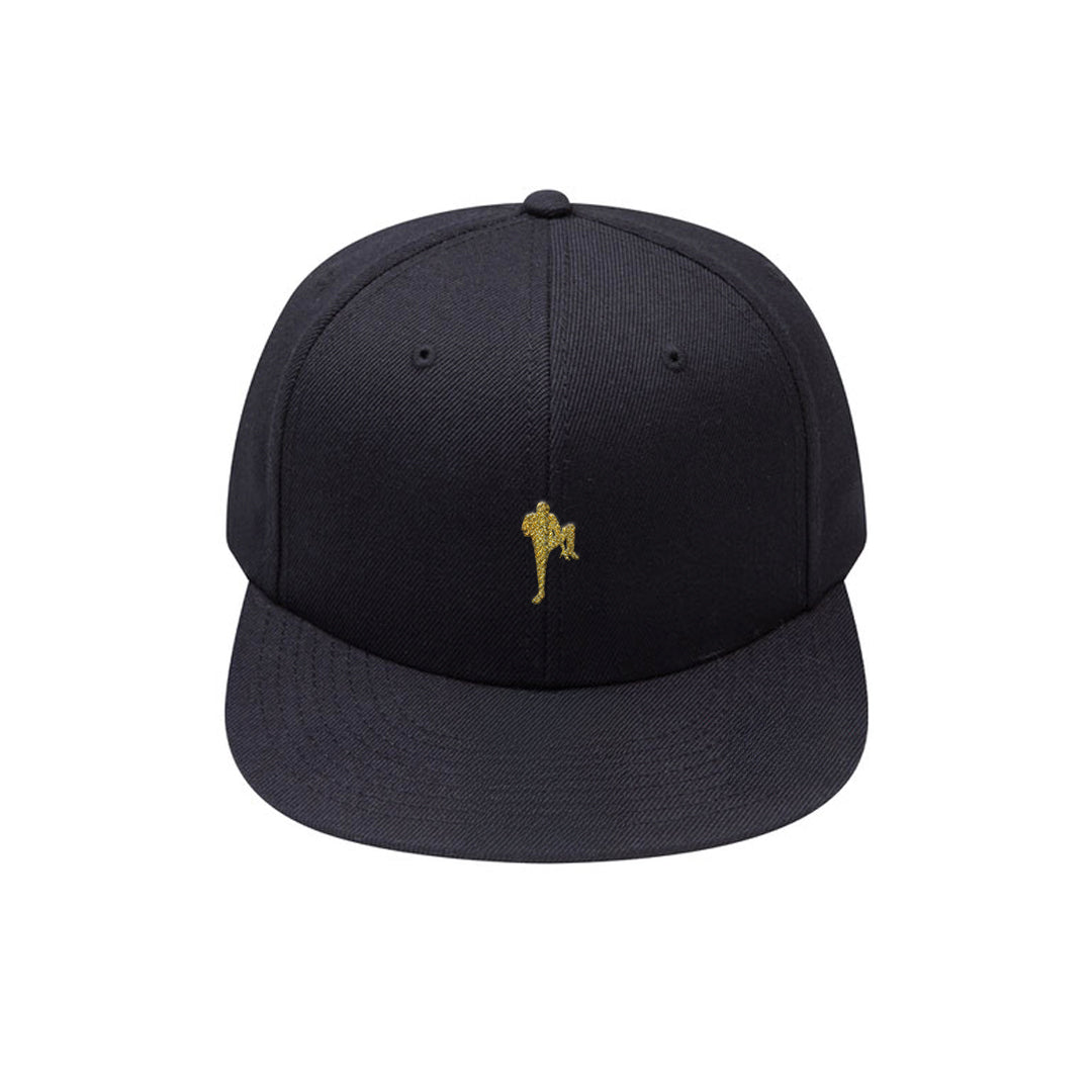"Leg" Snapback • Black