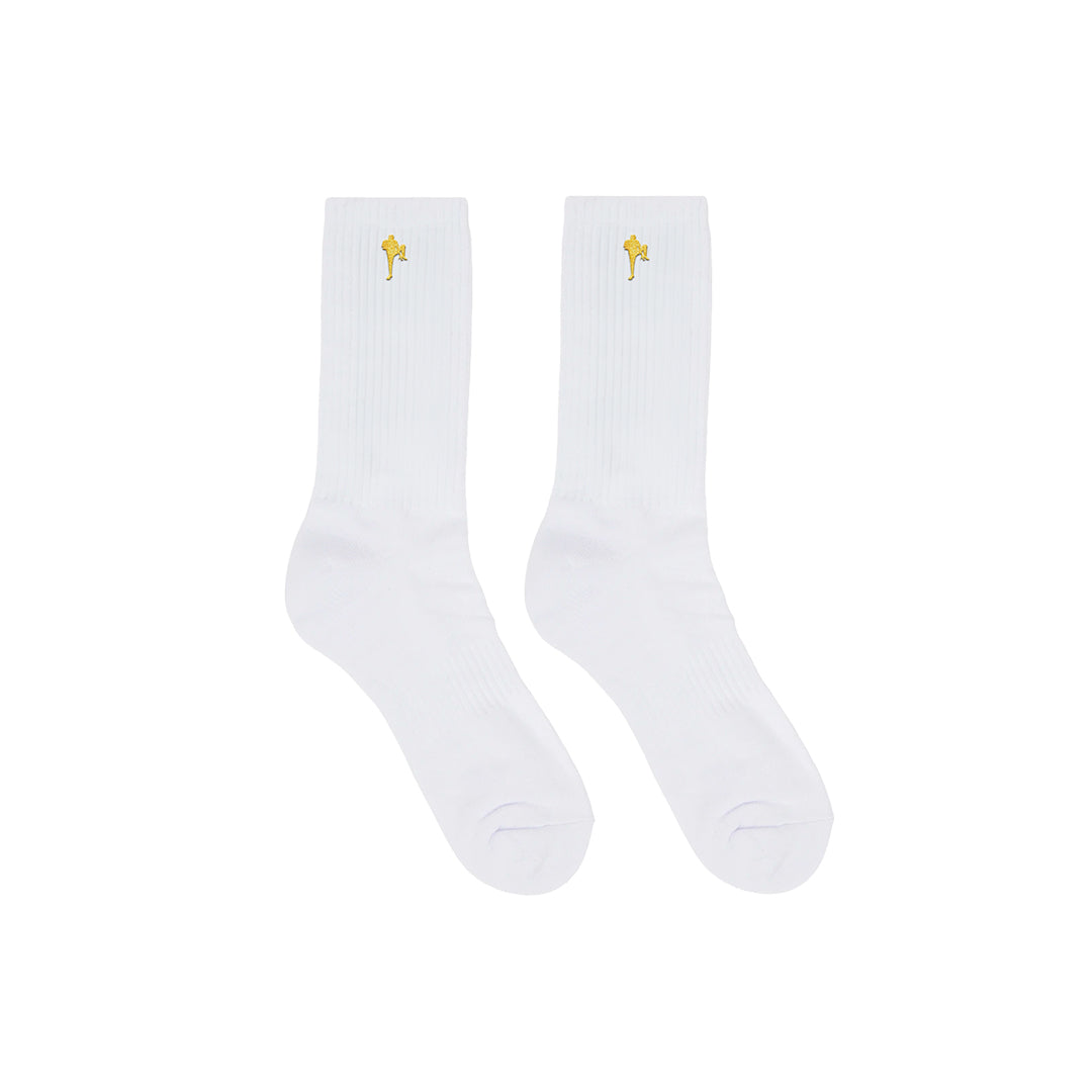 "The Leg" Socks • White