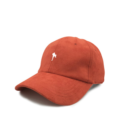 Leg Suede Hat - Red